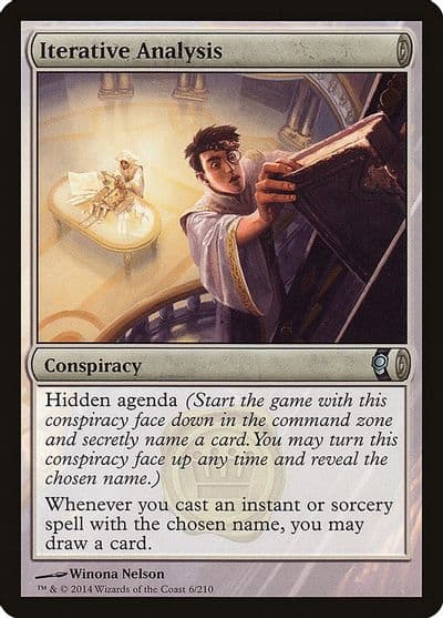 Iterative Analysis Conspiracy Magic card