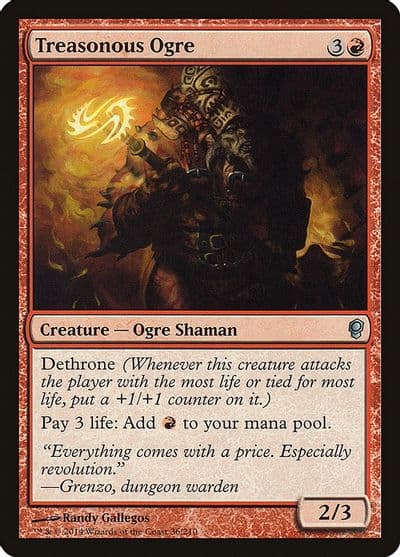Treasonous Ogre Conspiracy Magic card