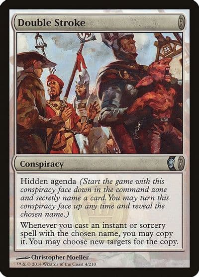 Double Stroke Conspiracy Magic card