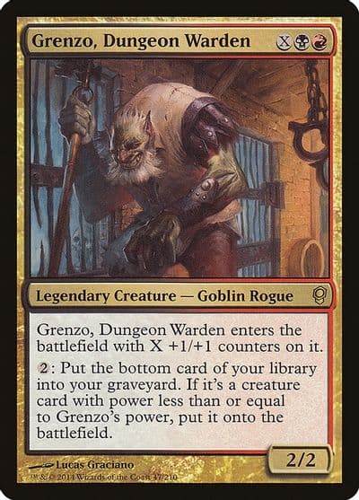 Grenzo Dungeon Warden Conspiracy Magic card