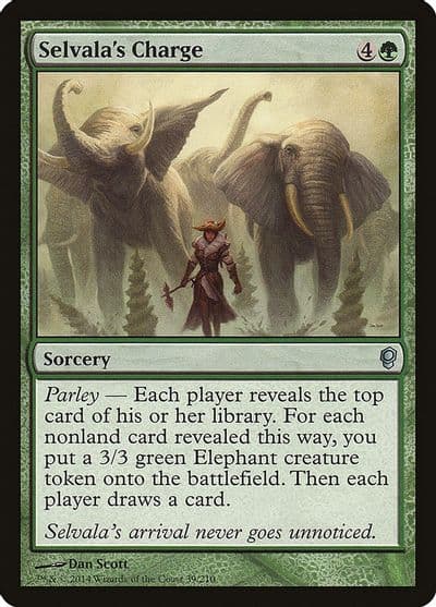 Selvalas Charge Conspiracy Magic card