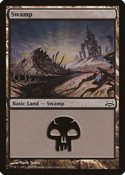 Swamp 59 Duel Decks: Divine vs. Demonic Magic card