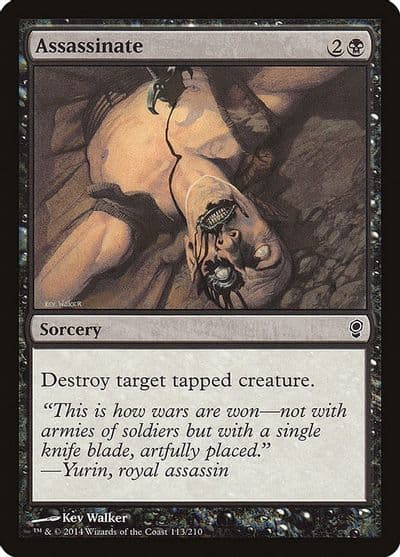 Assassinate Conspiracy Magic card