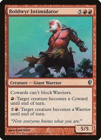 Boldwyr Intimidator Conspiracy Magic card