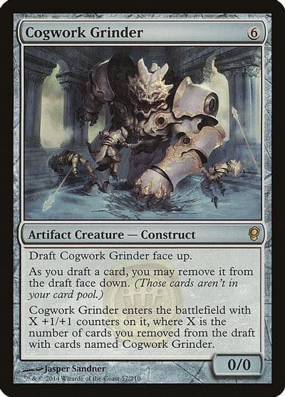 Cogwork Grinder Conspiracy Magic card