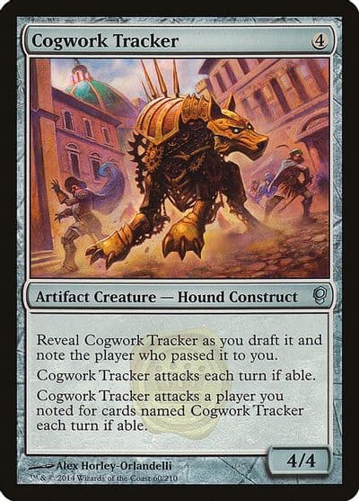 Cogwork Tracker Conspiracy Magic card