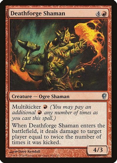 Deathforge Shaman Conspiracy Magic card