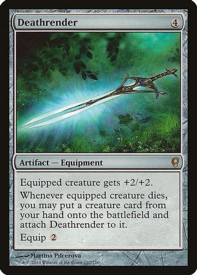 Deathrender Conspiracy Magic card