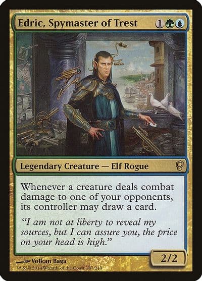 Edric Spymaster of Trest Conspiracy Magic card