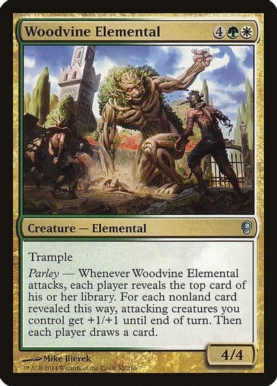 Woodvine Elemental Conspiracy Magic card