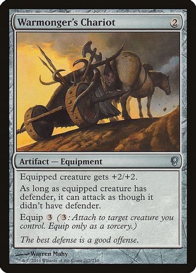 Warmongers Chariot Conspiracy Magic card