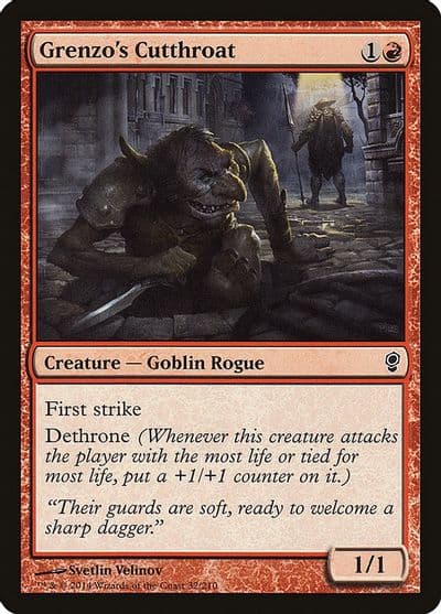 Grenzos Cutthroat Conspiracy Magic card