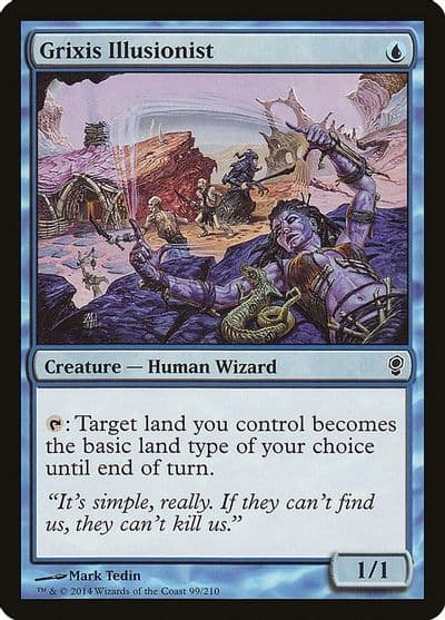 Grixis Illusionist Conspiracy Magic card