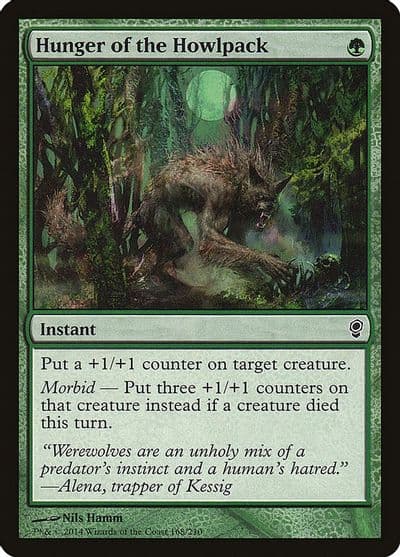 Hunger of the Howlpack Conspiracy Magic card