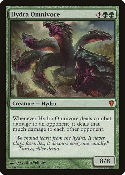 Hydra Omnivore Conspiracy Magic card