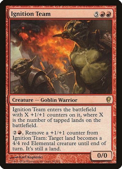 Ignition Team Conspiracy Magic card