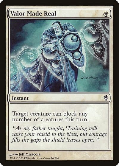 Valor Made Real Conspiracy Magic card