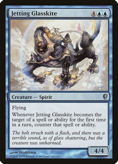 Jetting Glasskite Conspiracy Magic card
