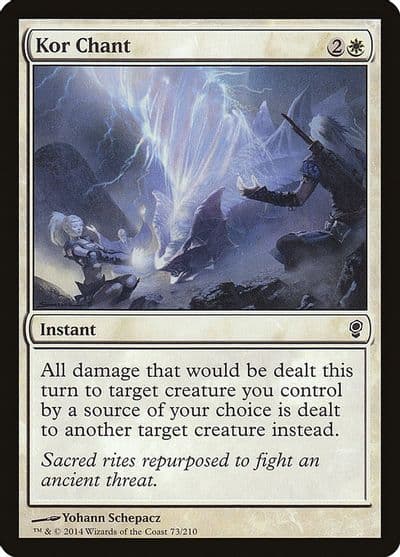 Kor Chant Conspiracy Magic card
