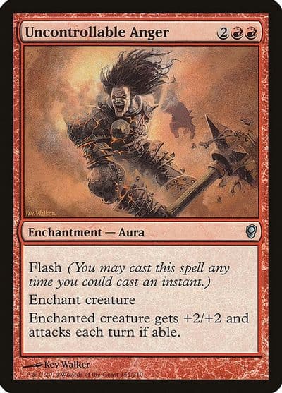 Uncontrollable Anger Conspiracy Magic card