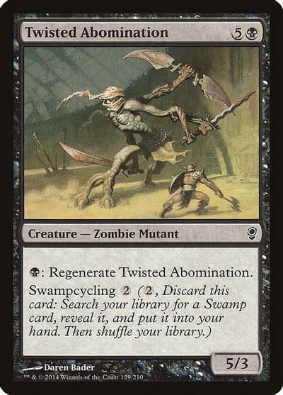 Twisted Abomination Conspiracy Magic card