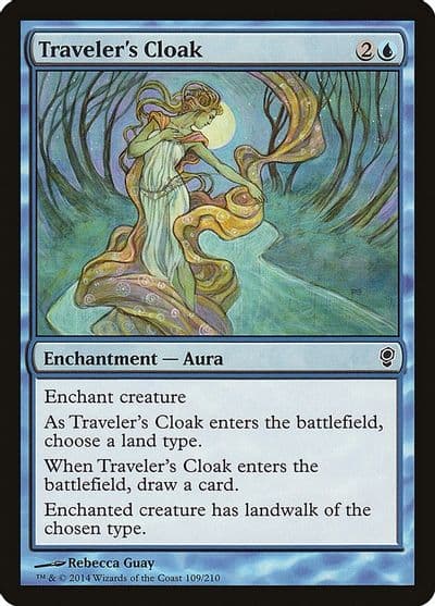 Travelers Cloak Conspiracy Magic card