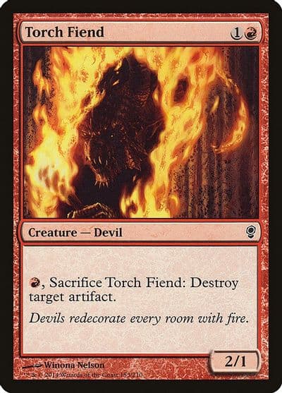 Torch Fiend Conspiracy Magic card
