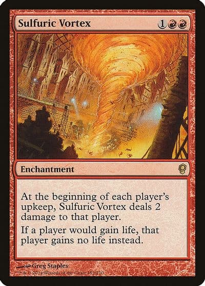 Sulfuric Vortex Conspiracy Magic card