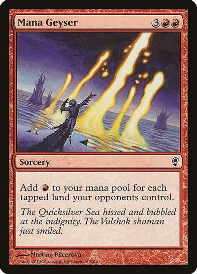 Mana Geyser Conspiracy Magic card