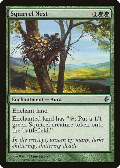 Squirrel Nest Conspiracy Magic card