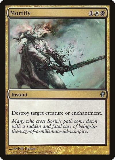 Mortify Conspiracy Magic card