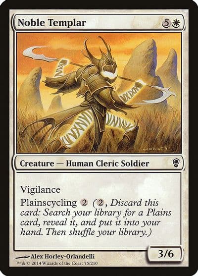 Noble Templar Conspiracy Magic card