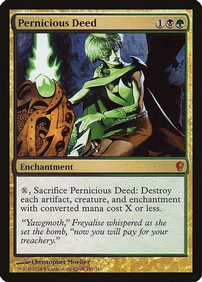 Pernicious Deed Conspiracy Magic card