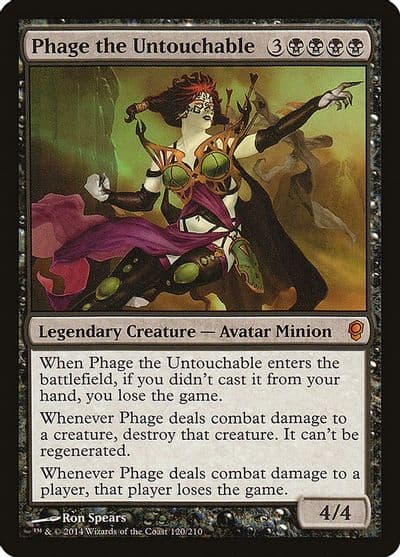 Phage the Untouchable Conspiracy Magic card