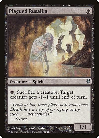 Plagued Rusalka Conspiracy Magic card