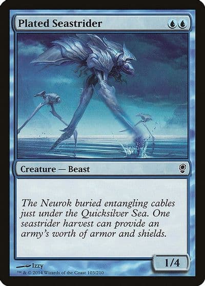 Plated Seastrider Conspiracy Magic card