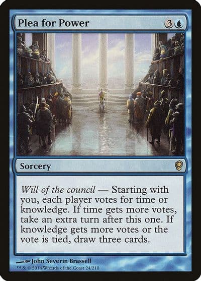 Plea for Power Conspiracy Magic card