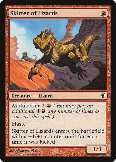 Skitter of Lizards Conspiracy Magic card