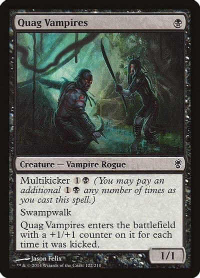 Quag Vampires Conspiracy Magic card