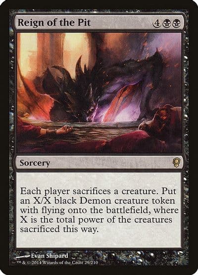 Reign of the Pit Conspiracy Magic card