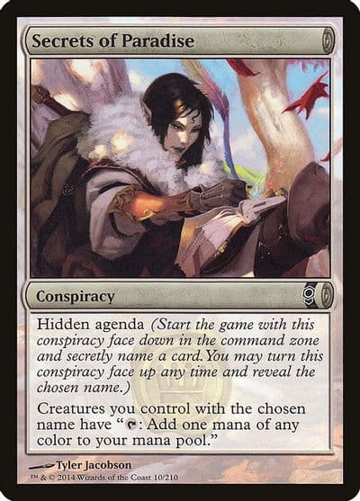 Secrets of Paradise Conspiracy Magic card