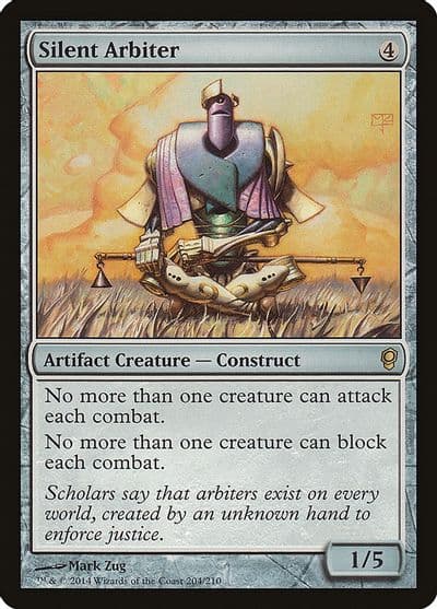 Silent Arbiter Conspiracy Magic card