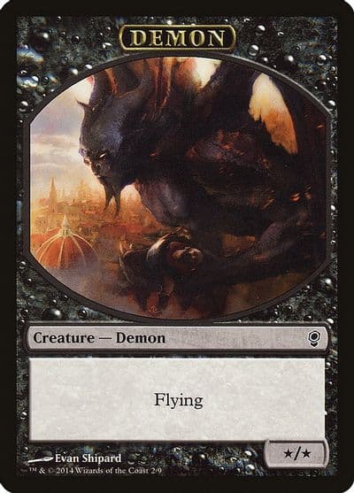 Demon Token Conspiracy Magic card