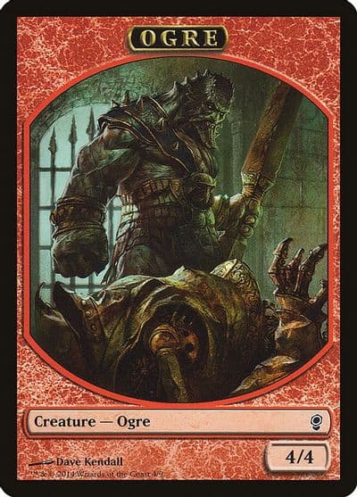 Ogre Token Conspiracy Magic card