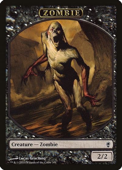 Zombie Token Conspiracy Magic card