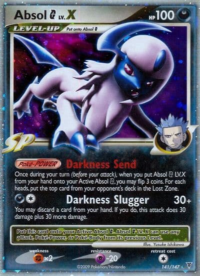 Absol G Lv.X Supreme Victors Pokemon card