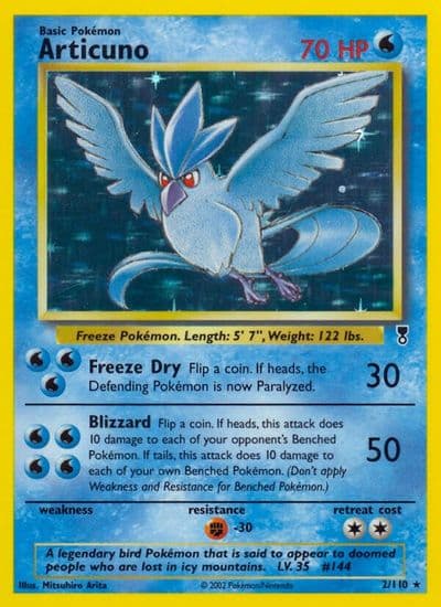 Articuno Legendary Collection Pokemon card