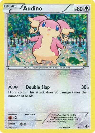 Audino McDonald's Promos 2011 Pokemon card