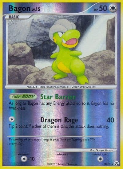 Bagon (Shiny) Arceus Pokemon card