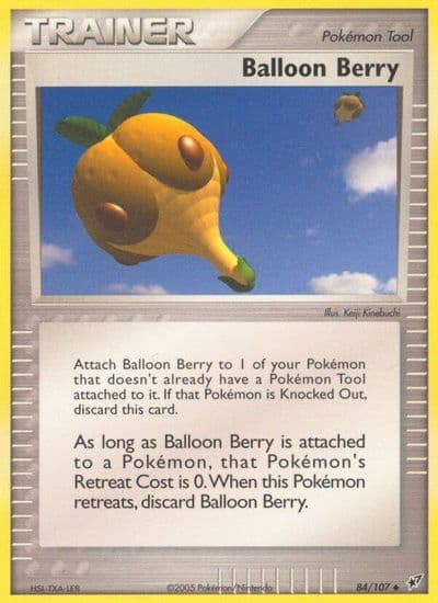 Balloon Berry Deoxys Pokemon card